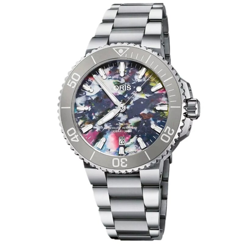 Reloj Oris Aquis Date Upcycle