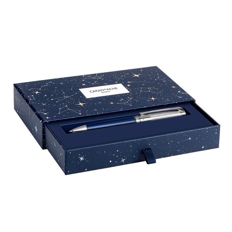 Bolígrafo Caran d'Ache Léman Cosmic Blue Edición Especial