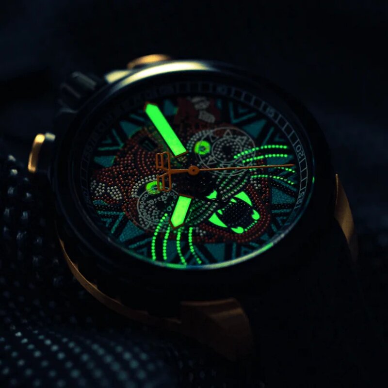 Reloj Bomberg Jaguar Huichol