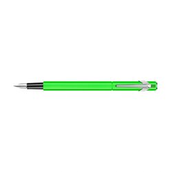 Pluma Fuente Caran d'Ache 849 Fluo Green
