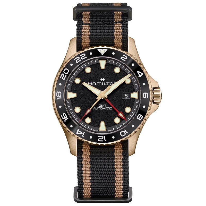 Reloj Hamilton Khaki Navy Scuba GMT